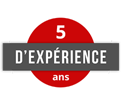 5 ans d'experience